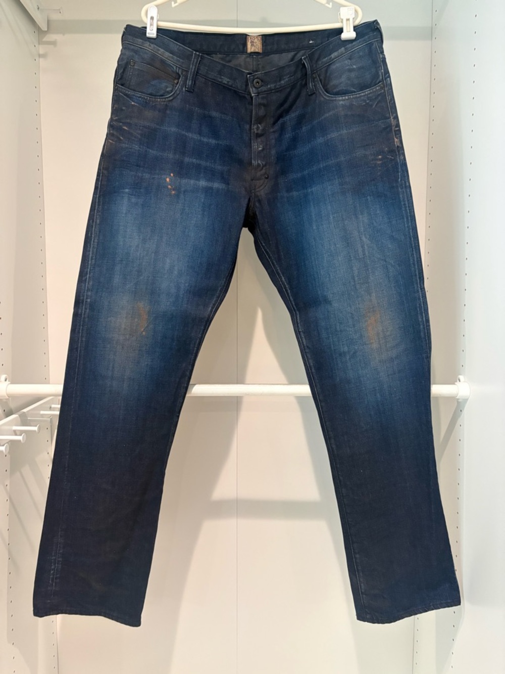 PRPS Men's Indigo Straight-Leg Jeans